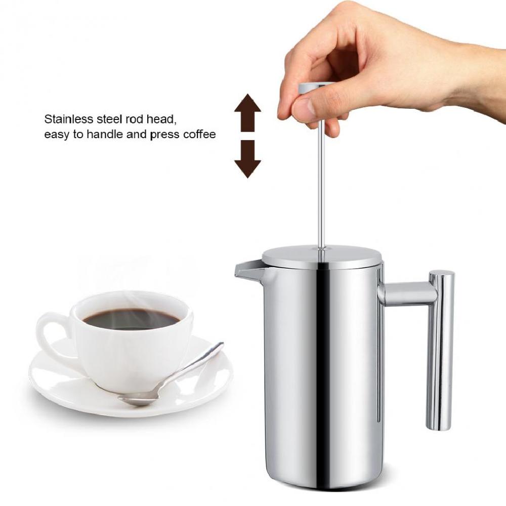 cafetera de Prensa Francesa con filtro de cafetera francesa